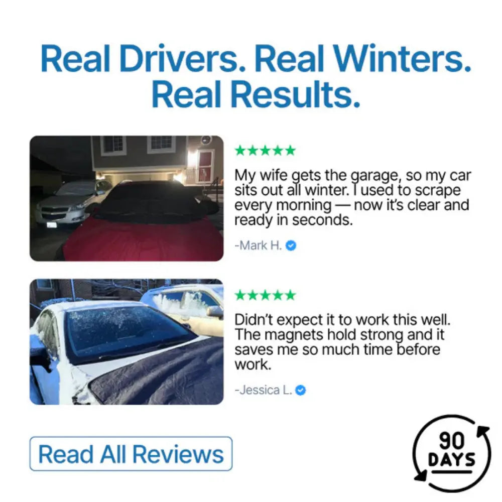 WeatherShield™ | 2-in-1 All-Season Windshield Protector